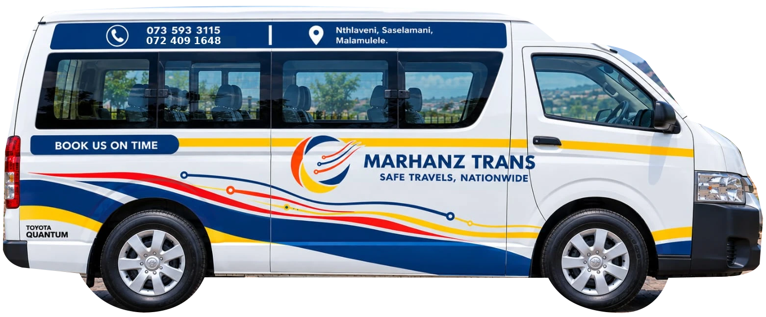 Marhanz Trans branded vehicle